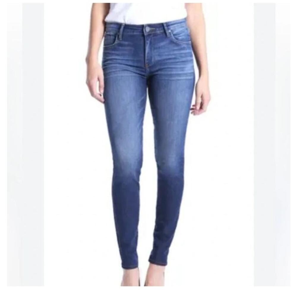 Kut From The Kloth Blue Denim High-Rise Skinny Jeans (10)